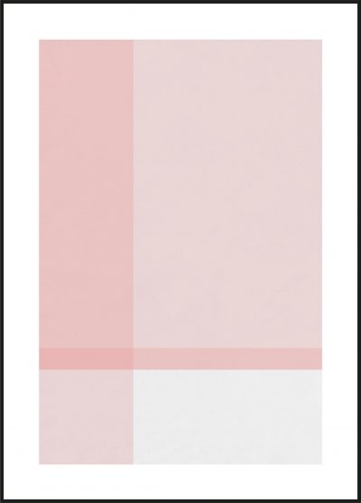 Anemone poster pink